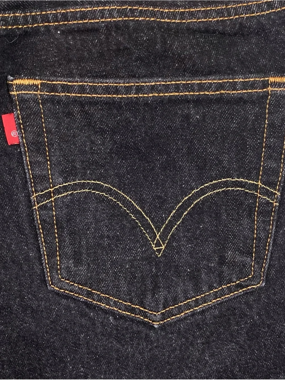 Levi's 501XX Jeans Men's Size 31x31 (Tag Reads 33x34) Dark Wash Denim Button Fly